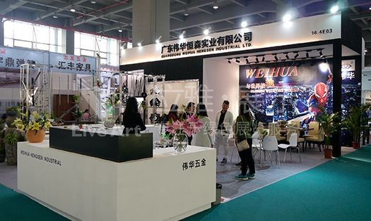 偉華五金家具展臺設(shè)計搭建案例